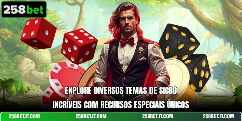 Explore diversos temas de Sicbo incríveis com recursos especiais únicos