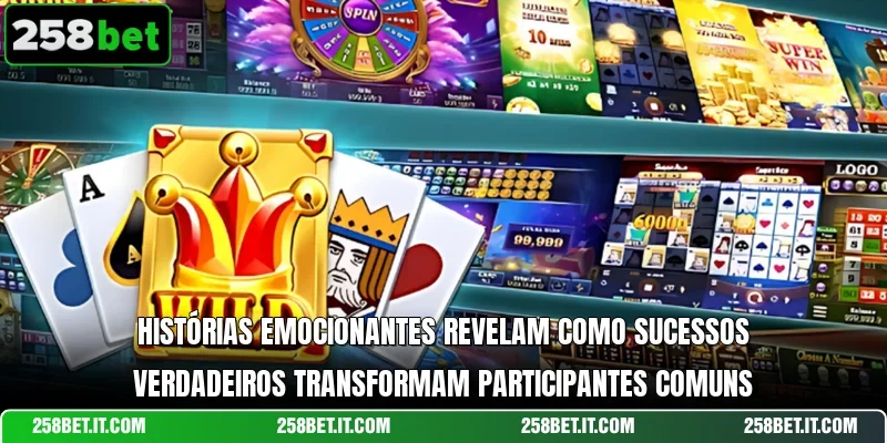 Histórias emocionantes revelam como sucessos verdadeiros transformam participantes comuns