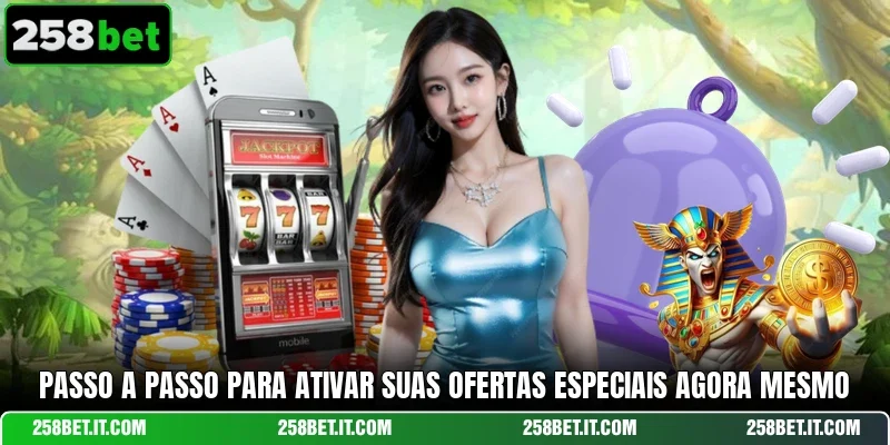 Passo a passo para ativar suas ofertas especiais agora mesmo.