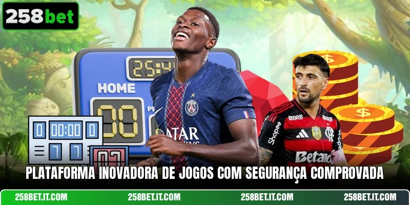 Plataforma inovadora de jogos com segurança comprovada