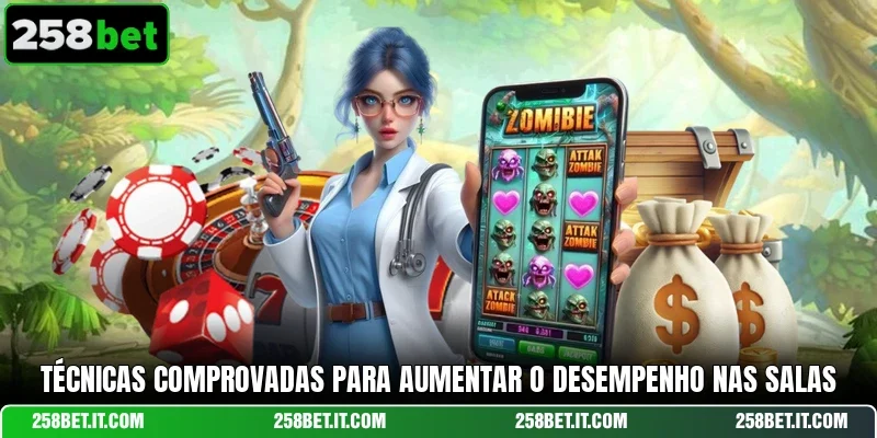 Técnicas comprovadas para aumentar o desempenho nas salas